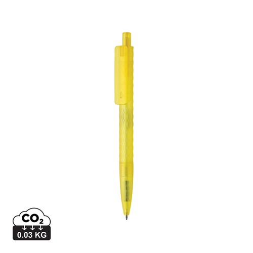 Stylo X3 en plastique givré GRS