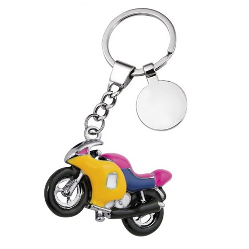 PORTE-CLÉS MOTO COLORÉ
