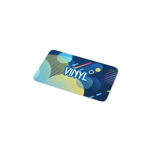 Vinyl Sticker Rectangle 50x20mm