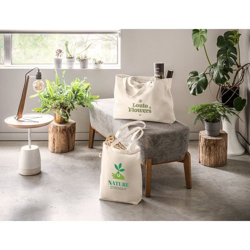 HARBOR. Tas van gerecycled katoen (70%) en polyester (30% rPET) (280 g/m²)