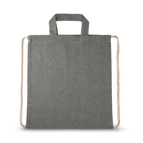RISSANI. Drawstring bag with recycled cotton (70%) and polyester (30% rPET) (140 g/m²) RISSANI. Drawstring bag with recycled cotton (70%) and polyester (30% rPET) (140 g/m²)
