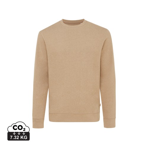IQONIQ Denali ungefärbt. Rundhals-Sweater aus recycelter BW IQONIQ Denali ungefärbt. Rundhals-Sweater aus recycelter BW