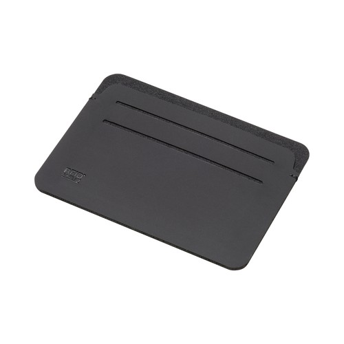 Anti-RFID card holder made of soft PU. With six card compartments and RFID logo Anti-RFID card holder made of soft PU. With six card compartments and RFID logo