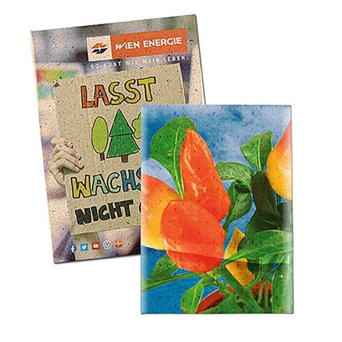 Zaadzakjes mini graspapier - Paprika Zaadzakjes mini graspapier - Paprika
