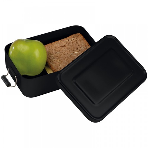 Aluminum lunch box with closure Aluminum lunch box with closure