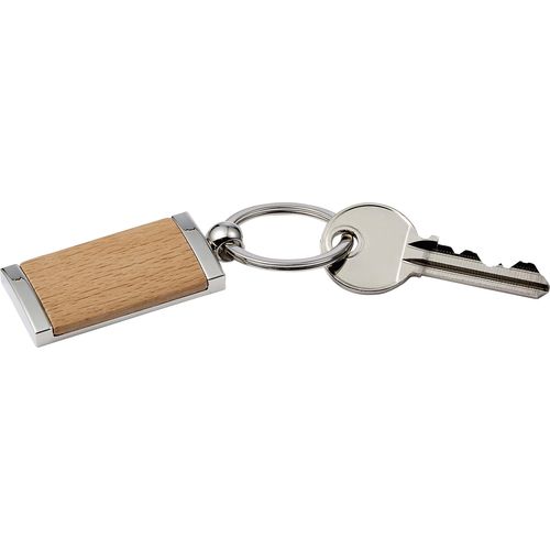 Porte-clés en bois et métal Jennie