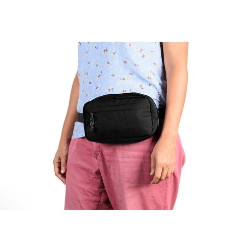 MYKONOS. Sac type "banane" en polyester recyclé 600D et doublure en polyester recyclé 210D MYKONOS. Sac type "banane" en polyester recyclé 600D et doublure en polyester recyclé 210D