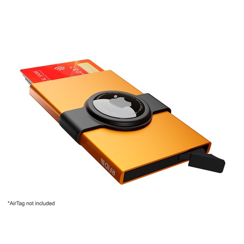 RFID credit card case with holder for AirTag RFID credit card case with holder for AirTag