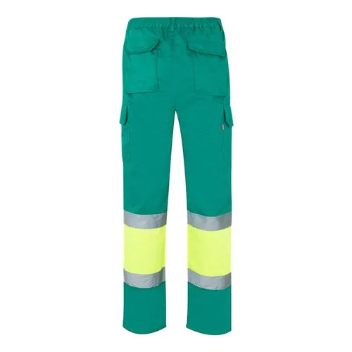 VL ATHENA. Pantaloni in twill bicolore, foderati, con diverse tasche, in cotone (20%) e poliestere (80%) VL ATHENA. Pantaloni in twill bicolore, foderati, con diverse tasche, in cotone (20%) e poliestere (80%)