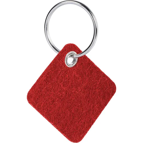 KEY CHAIN IN RPET FELT AND METAL