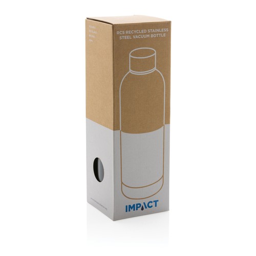 Bottiglia termica Impact in acciaio riciclato RCS 500ml