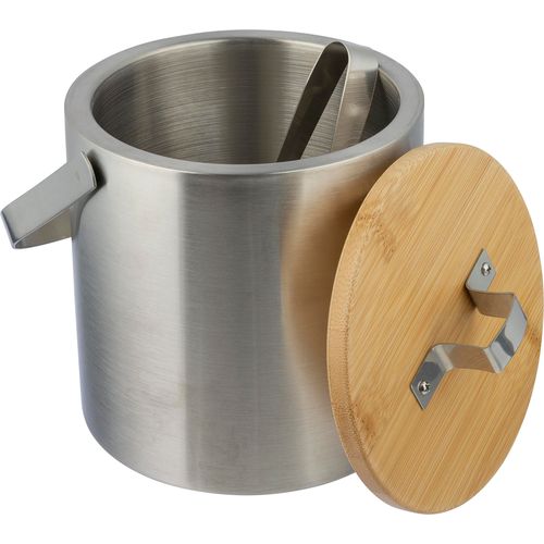 Double walled stainless steel ice bucket Fenwick Double walled stainless steel ice bucket Fenwick