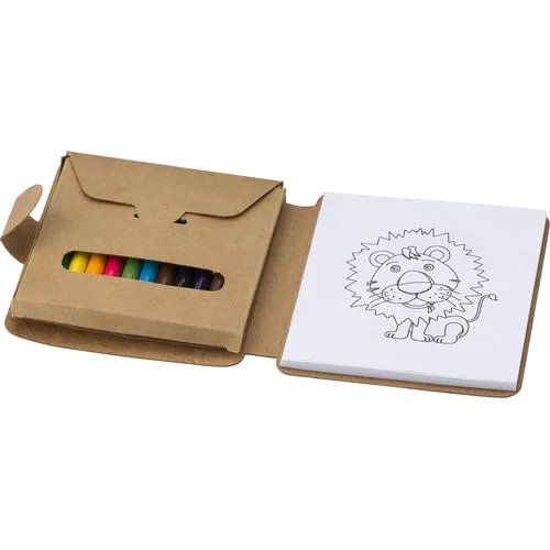 Cardboard Coloring set Marlon Cardboard Coloring set Marlon