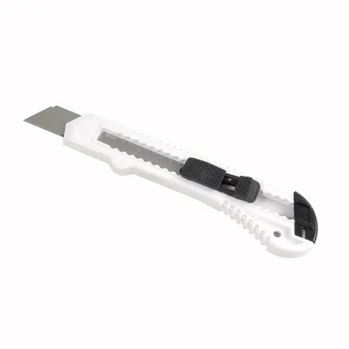 ABS Stanley knife with locking mechanism, medium ABS Stanley knife with locking mechanism, medium