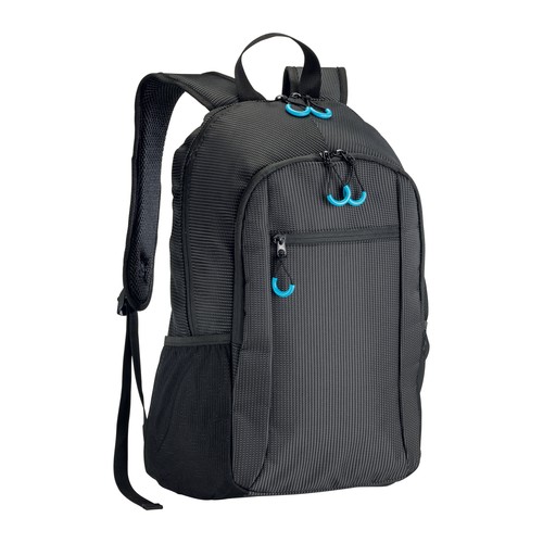 Dobby nylon laptop backpack with 3 pockets Dobby nylon laptop backpack with 3 pockets
