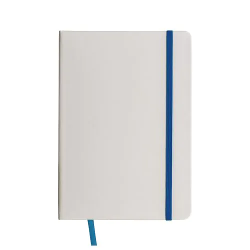 Bloc note avec élastique et feuille de papier à ligne