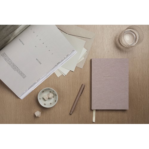 VINGA Thankfulness Journal intime en papier recyclé GRS
