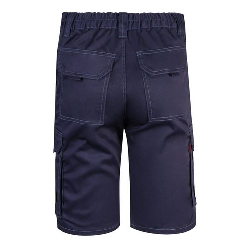 VL HEBE. Bermuda stretch, multipoches (240g/m²), en coton (46%), EME (38%) et polyester (16%)