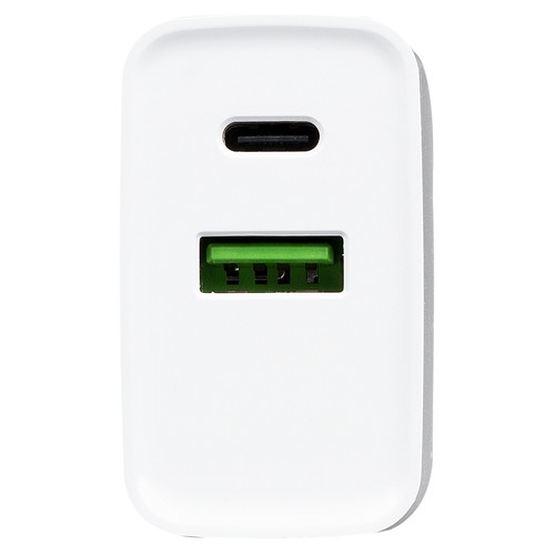 Chargeur avec 20W Power Delivery et Quick Charge pour USB Typ A et Typ C