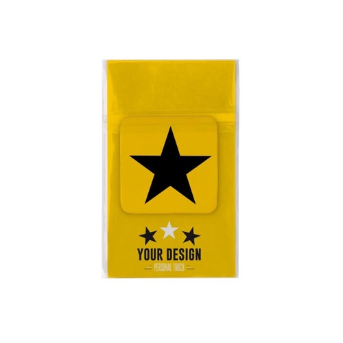 Lingette microfibre adhésive avec traitement anti-bactérien 35x35mm Lingette microfibre adhésive avec traitement anti-bactérien 35x35mm