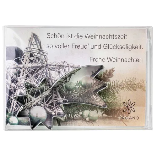 Baking-shape in a box - winter - christmas tree Baking-shape in a box - winter - christmas tree