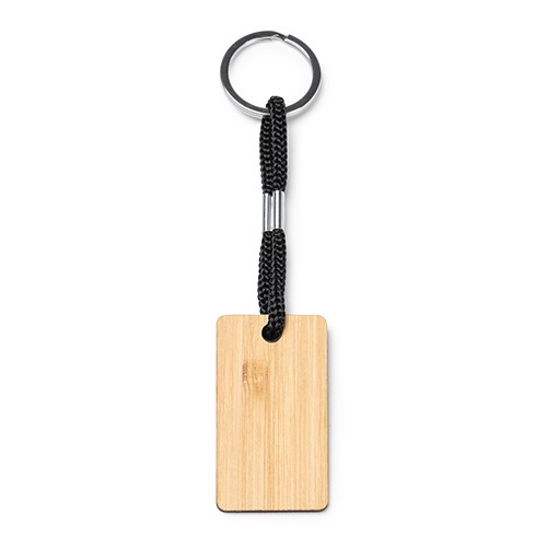 Wooden keychain available in two shapes, with poly Janete Wooden keychain available in two shapes, with poly Janete
