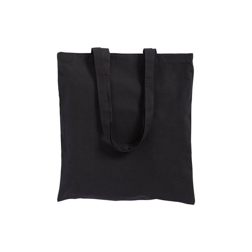 Tote bag uni en coton recyclé de 140 g/m2. Certifié GRS