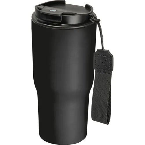 Dubbelwandige drinkbeker van rvs, 550 ml