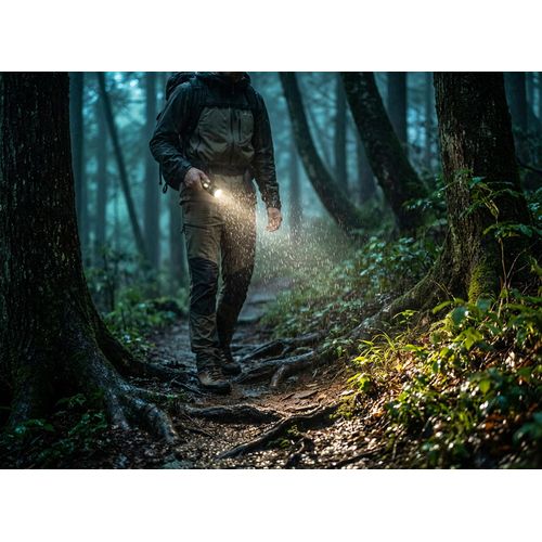 2 in 1 rechargeable flashlight 'Rigel' (M)