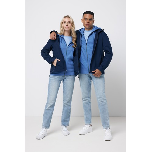 Veste homme soft shell en polyester recyclé IQONIQ Makalu Veste homme soft shell en polyester recyclé IQONIQ Makalu