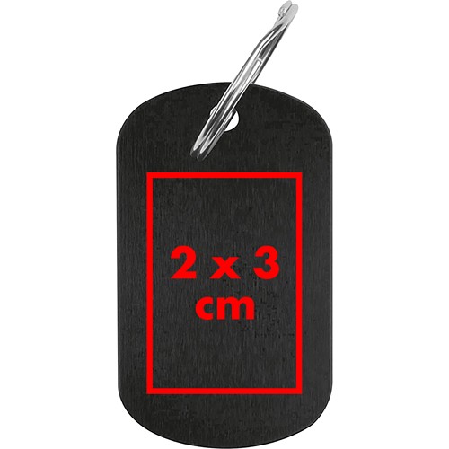 Piastra metallica per portachiavi LIESELOTTE