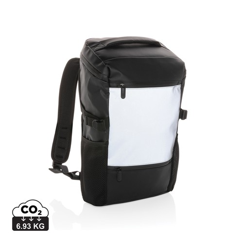 PU high visibility easy access 15.6" laptop backpack PU high visibility easy access 15.6" laptop backpack