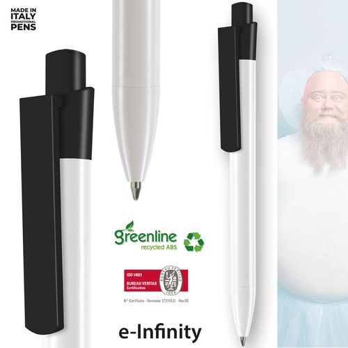 Stylo Bille e-Infinity Recycled White