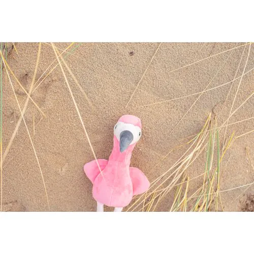Plush flamingo Alicia