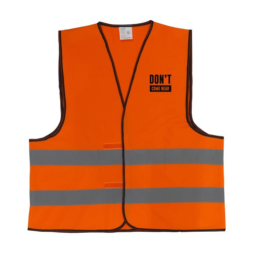 chaleco cintas reflectantes