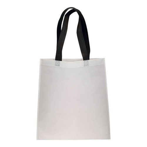 Shopper in TNT 70 g/m2 termosaldato, manici lunghi Shopper in TNT 70 g/m2 termosaldato, manici lunghi