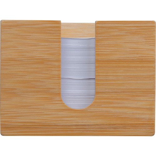 Bamboo note box NATALINA