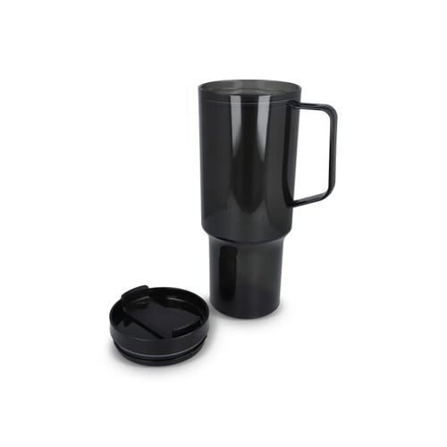 Miami beker met handvat Transparant 1.2 L R-PET Miami beker met handvat Transparant 1.2 L R-PET