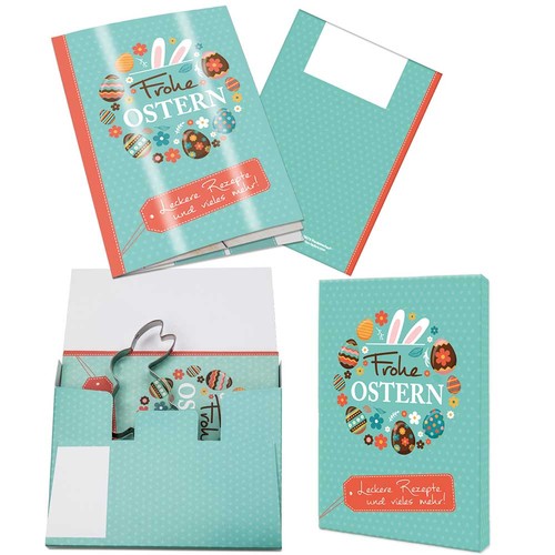Recipe Book Set - Easter - Baking cup set - without printing