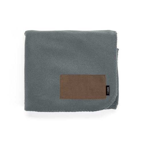 Coperta Pollock in rPET 180gsm. Patch personalizzabile Coperta Pollock in rPET 180gsm. Patch personalizzabile