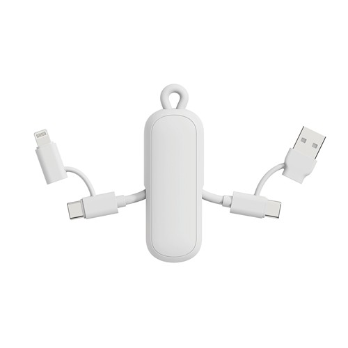 Câble 100W porte-clés 4-en-1 Urban Vitamin Dublin Câble 100W porte-clés 4-en-1 Urban Vitamin Dublin