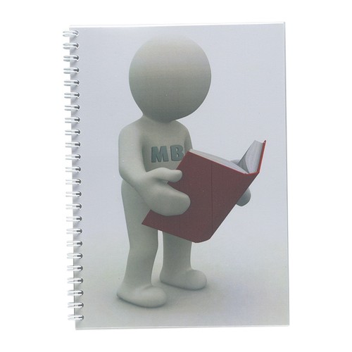 A5 SPIRALE BLOC PP COUVERTURE LISSE MAÏS PERSONNALISABLE