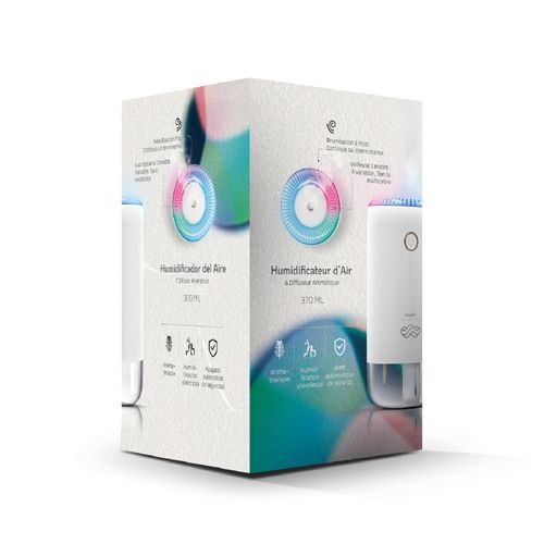 AIR HUMIDIFIER & AROMATIC DIFFUSER 370ML