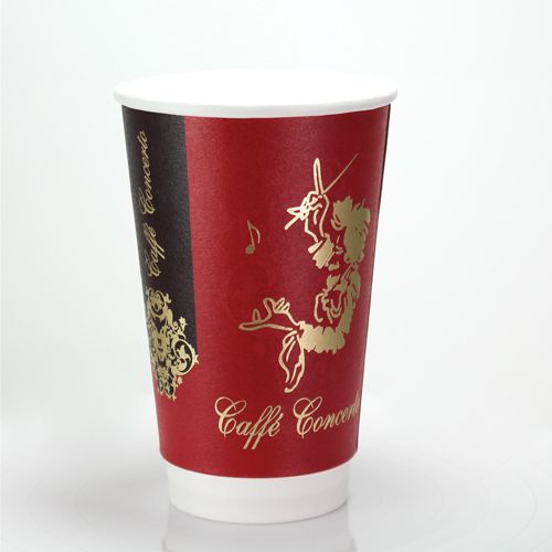 Doppelwandiger Pappbecher (16oz/455ml) Doppelwandiger Pappbecher (16oz/455ml)