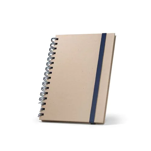 PROUST. A5 notebook with rings, hard cover, made of sugar cane paper (80% sugar cane) with plain pages