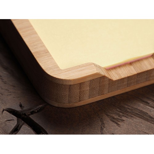 Boîte à cartes mémo en bois