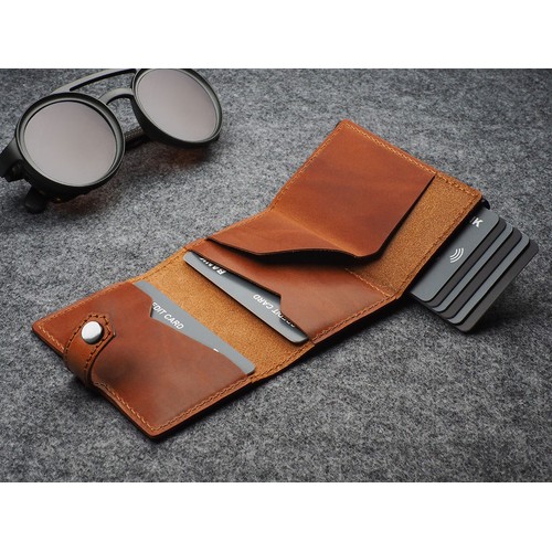 RFID wallet with AirTag pocket RFID wallet with AirTag pocket