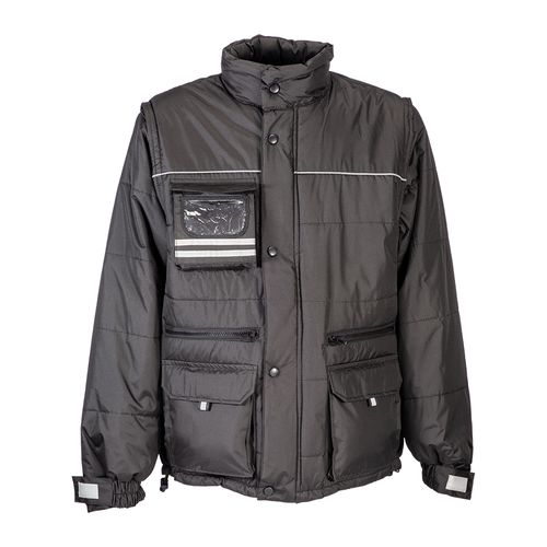 Chaqueta acolchada de poliéster.