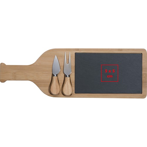 Cheese board with slate plate Calais