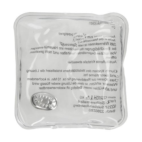 Gel heating pad "Square" Gel heating pad "Square"